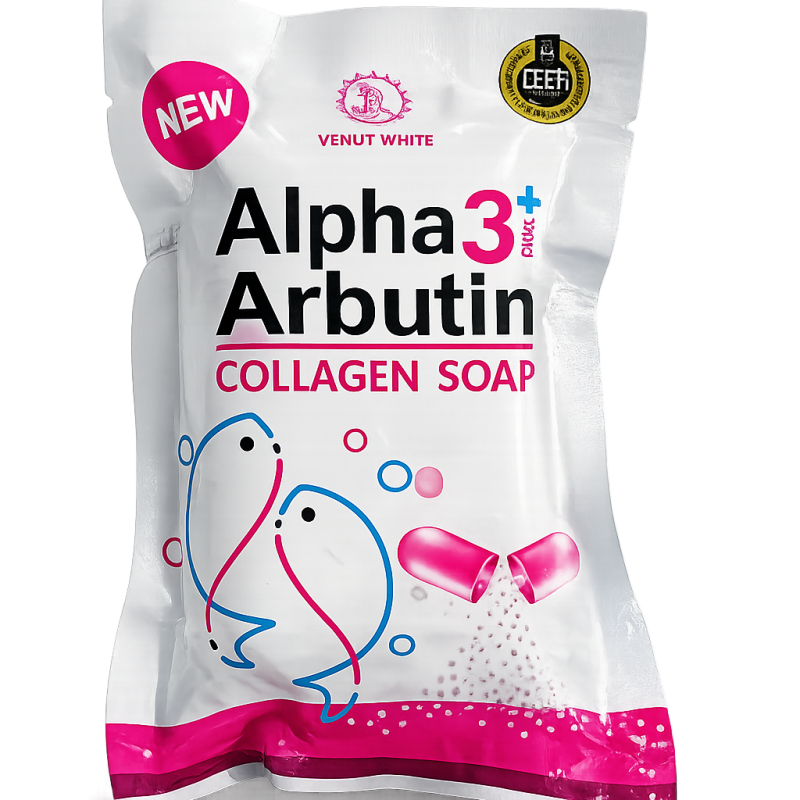 Alpha Arbutin 3+ Collagen Soap