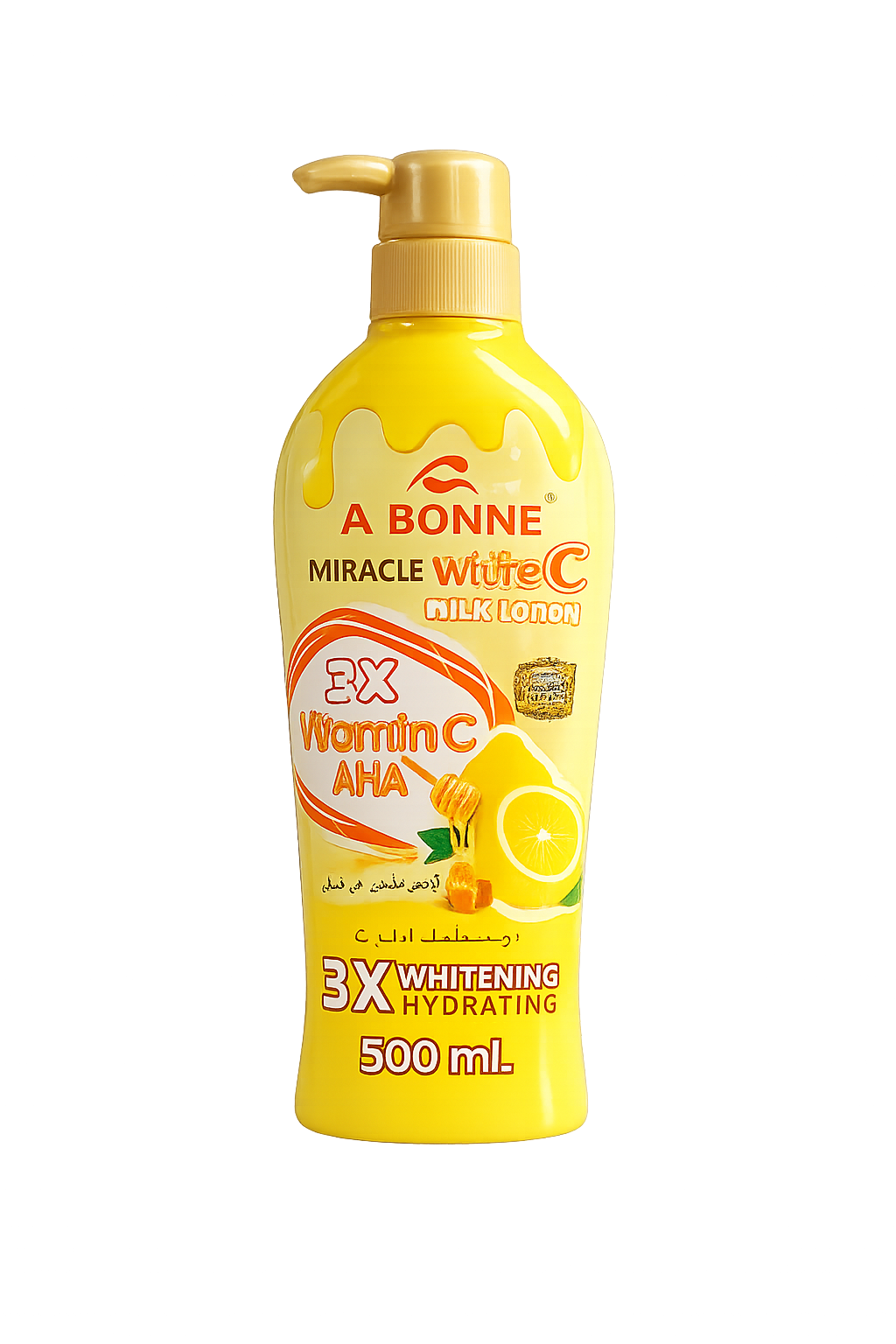 A BONNÉ Miracle White C Milk Lotion 3X Vitamin C + AHA