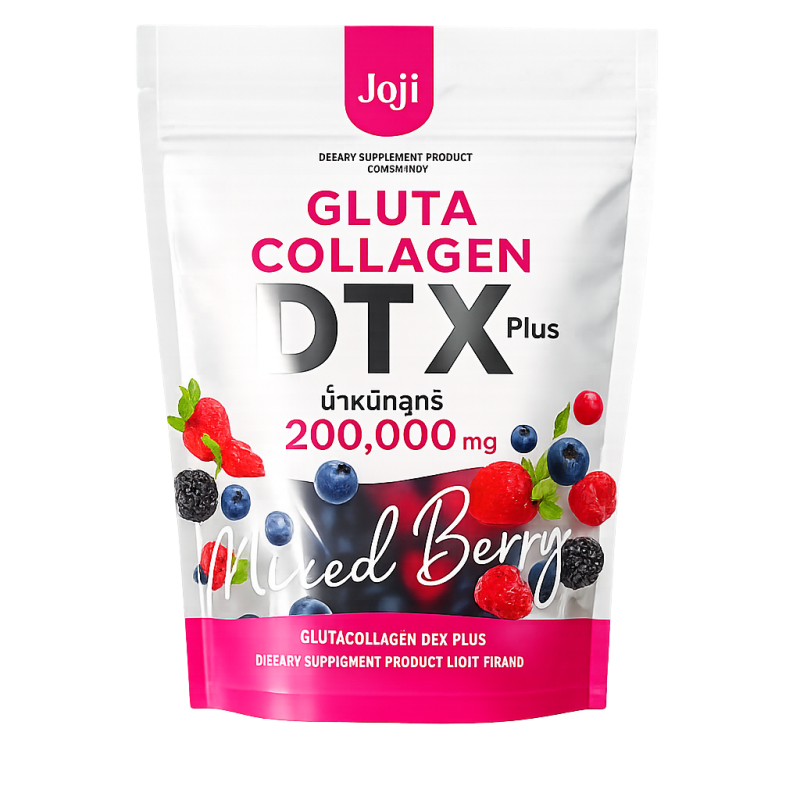 Joji Gluta Collagen DTX Mixed Berry – 200 000 mg